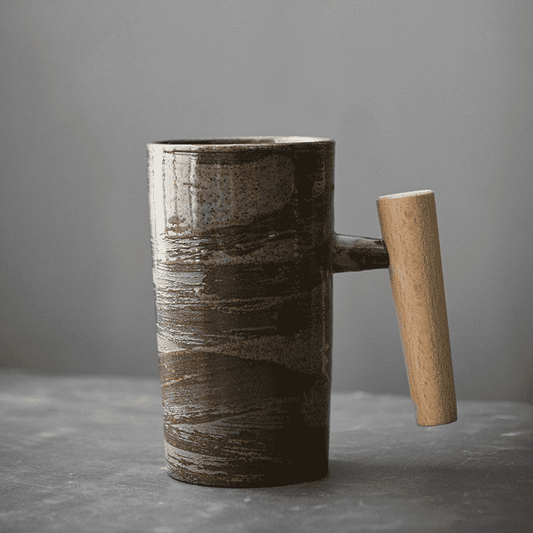Japanese Style Stone Mug by Cristian Moretti® - Cristian Moretti