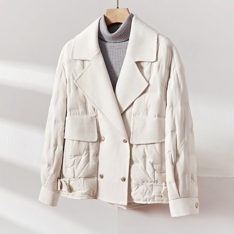 Venezia Sera – Quilted Wool-Blend Jacket