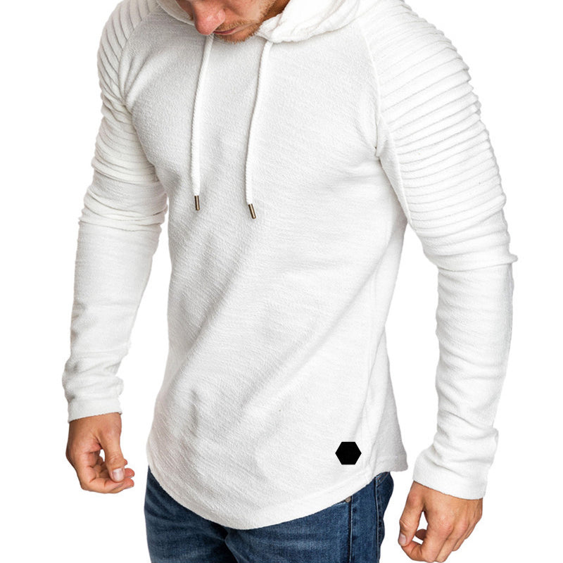 Autunno Nobile – Slim-Fit Ribbed Hoodie