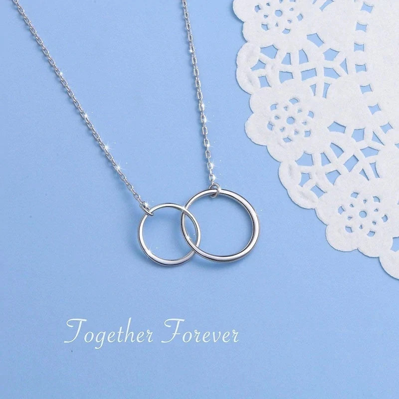 Mother & Daughter Eternal Bond Necklace by Cristian Moretti® - Cristian Moretti