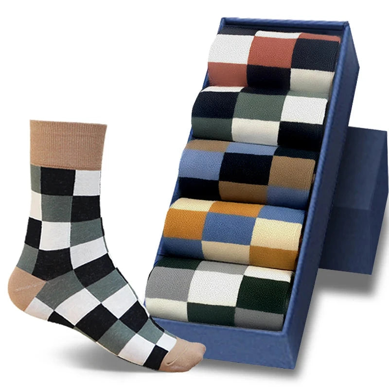 "Pietro" Cotton Socks (5 Pack)