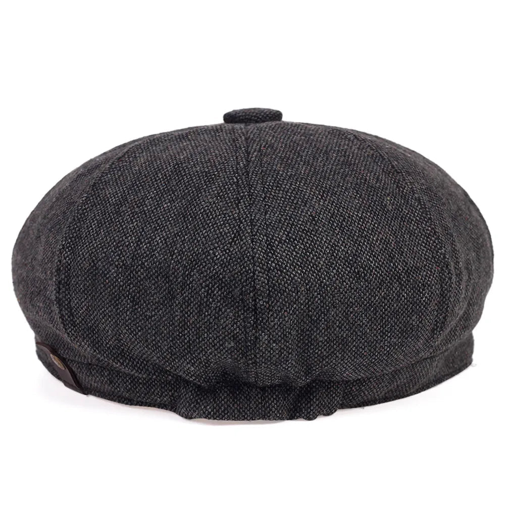 Vintage Herringbone Cap by Cristian MorettiĀ® - Cristian Moretti