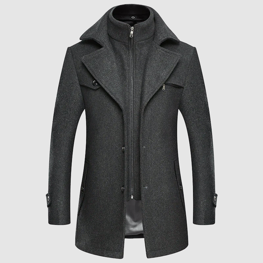 Vespero Doppio – Tailored Wool Overcoat
