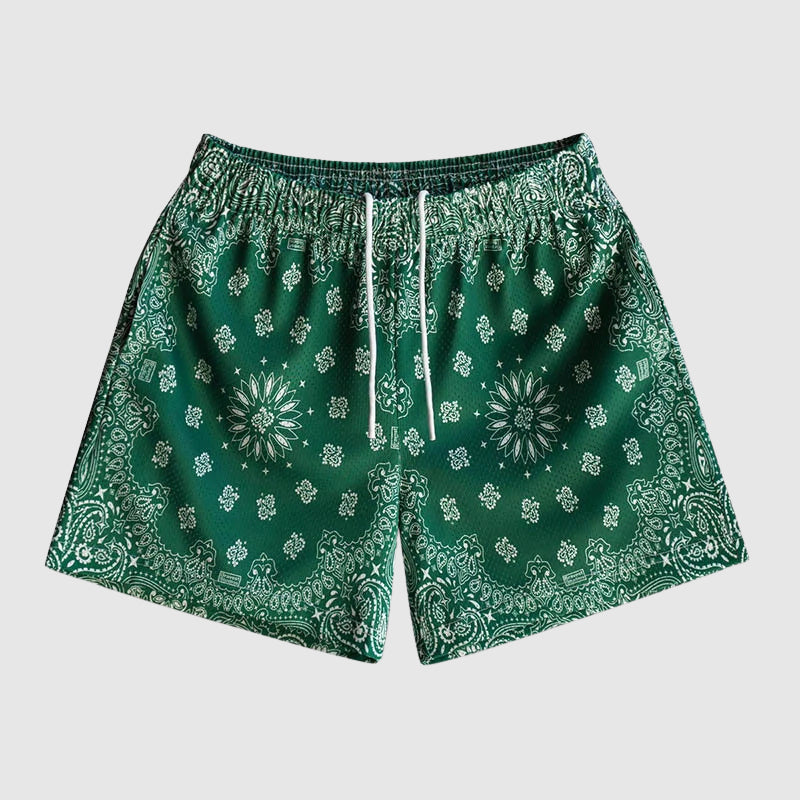 "Honolulu Paradise" Beach Shorts