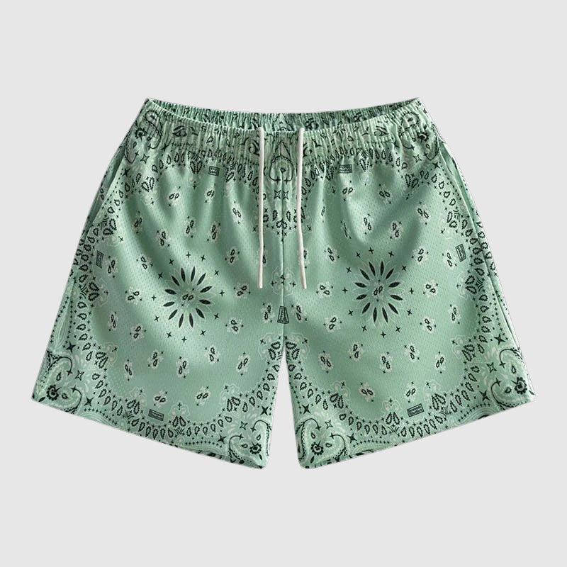 "Honolulu Paradise" Beach Shorts