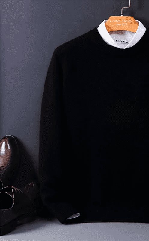 Angelo™ Genuine Merino Wool Sweater - by Cristian Moretti™