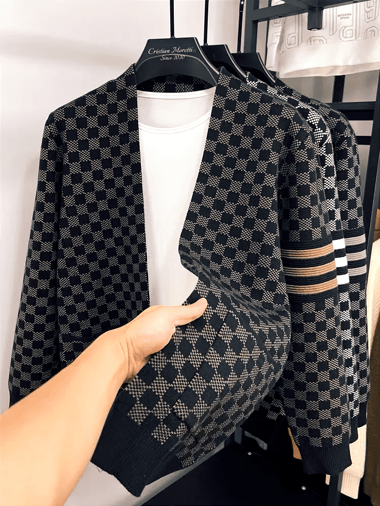 "Aurelio" - Designer Cardigan by Cristian MorettiĀ®