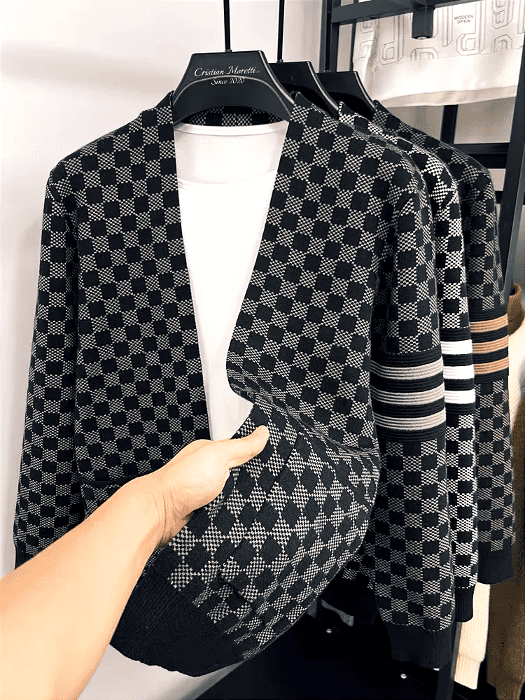 "Aurelio" - Designer Cardigan by Cristian MorettiĀ®