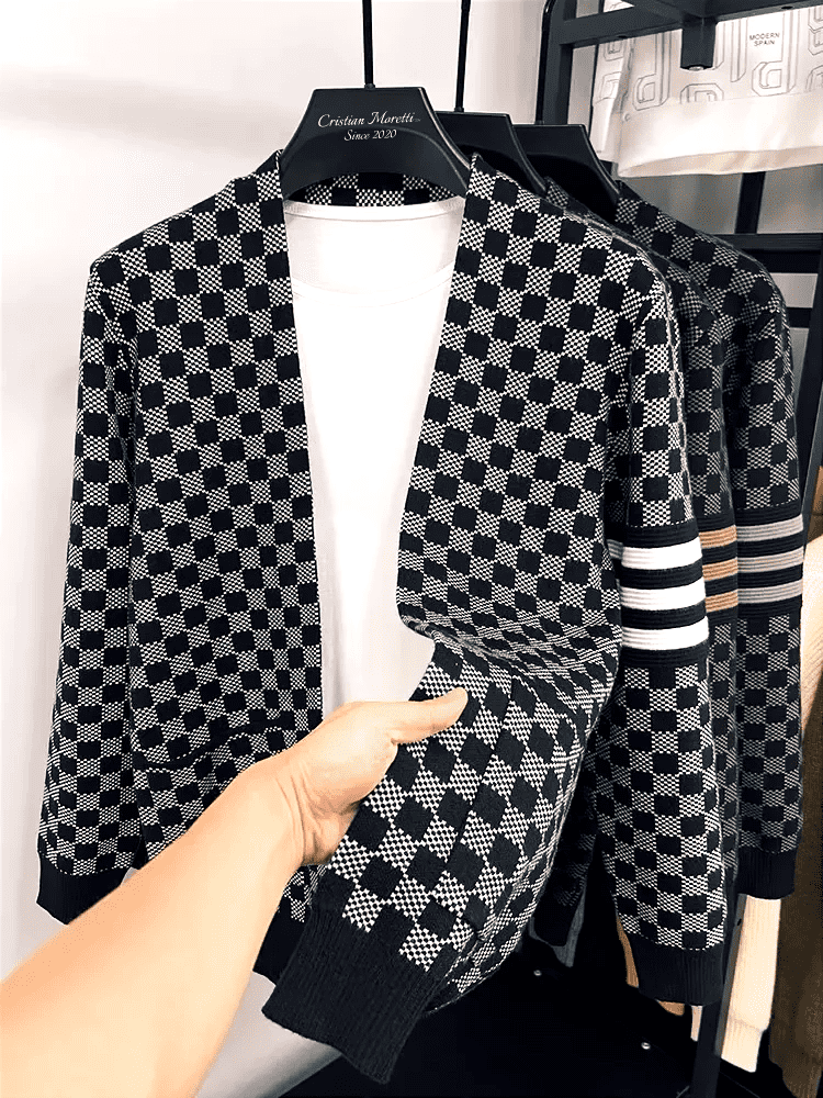 "Aurelio" - Designer Cardigan by Cristian MorettiĀ®