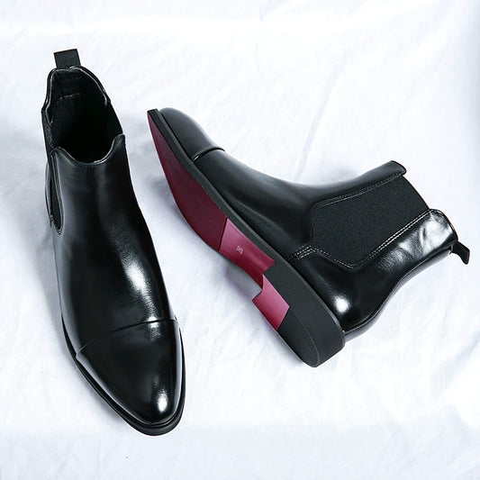 "Dante" - Premium Leather Chelsea Boots by Cristian Moretti®