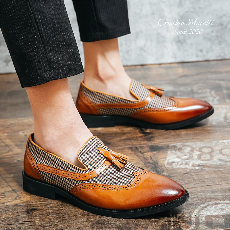 Antonio De Luca™ Premium Leather Slip-On Shoes