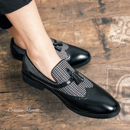 Antonio De Luca™ Premium Leather Slip-On Shoes