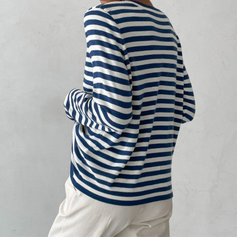Alba Rigata – Striped Long-Sleeve Shirt