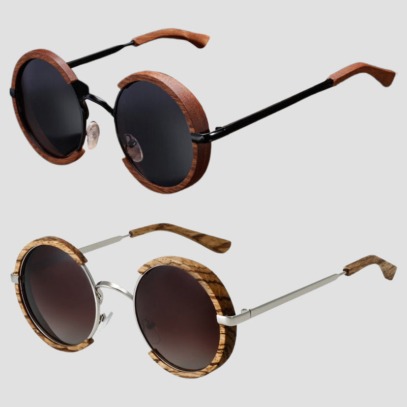 Marlowe Driftwood Mahogany Shades
