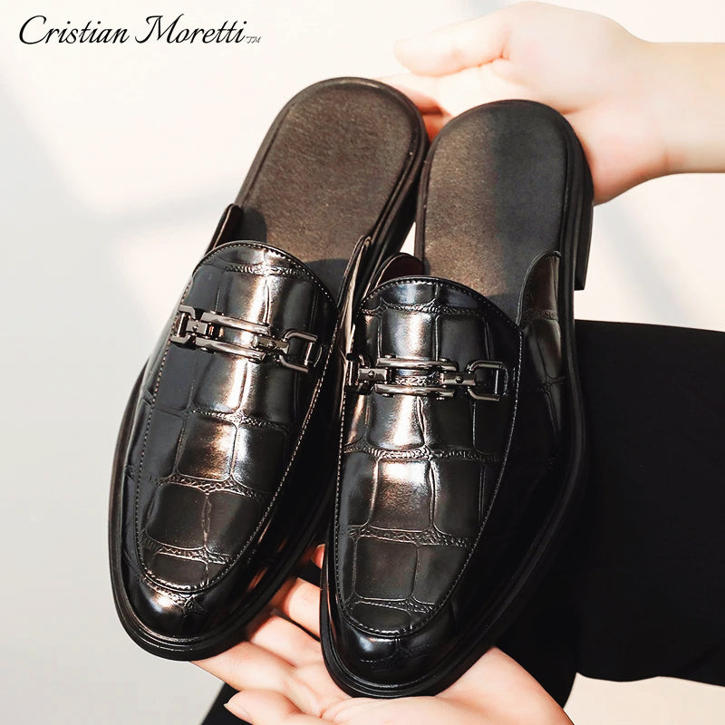 "Portofino" Leather Mules