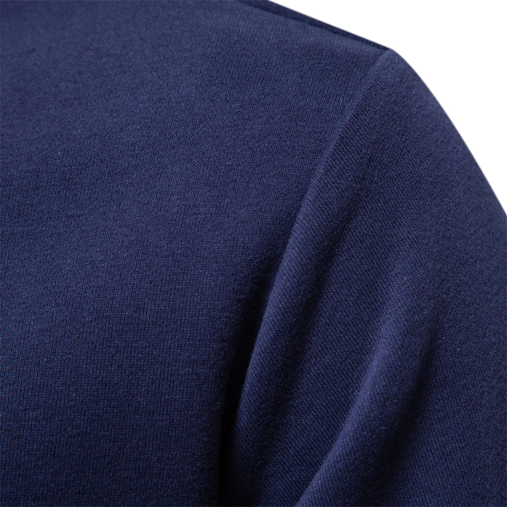 Long Sleeve Cotton Polo Shirt by Cristian MorettiĀ® - Cristian Moretti