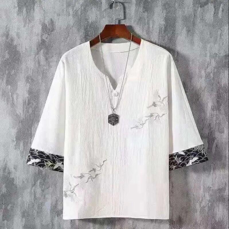Traditional Chinese Style Shirt by Cristian Moretti® - Cristian Moretti