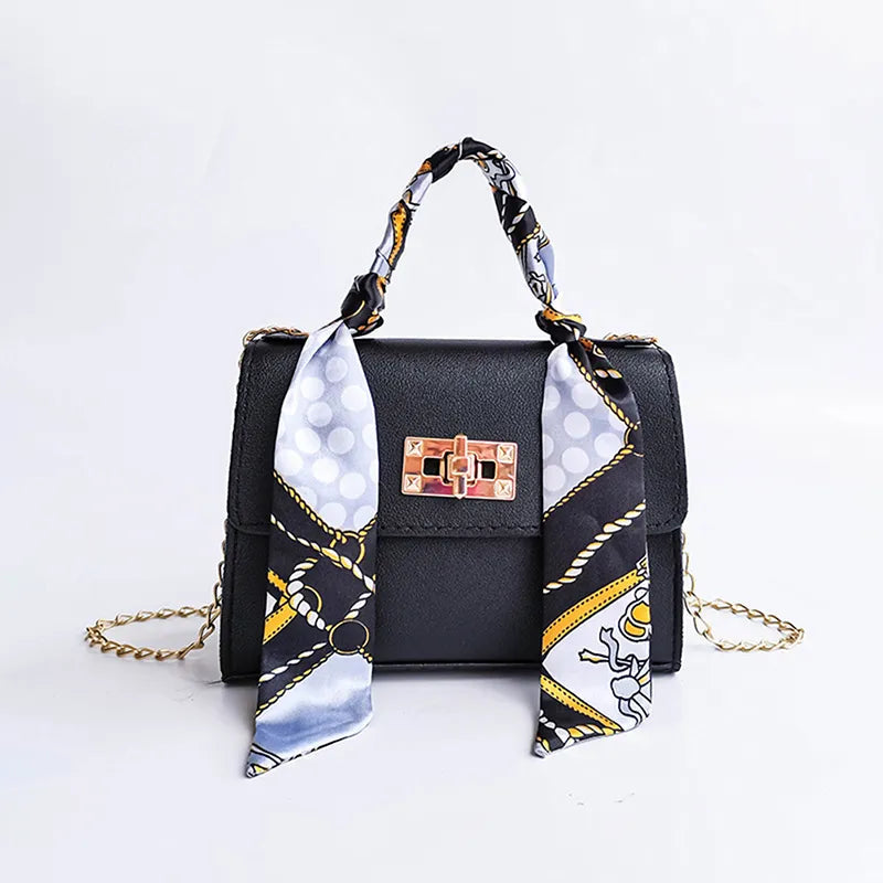 Silk Scarf Handbag by Cristian MorettiĀ® - Cristian Moretti
