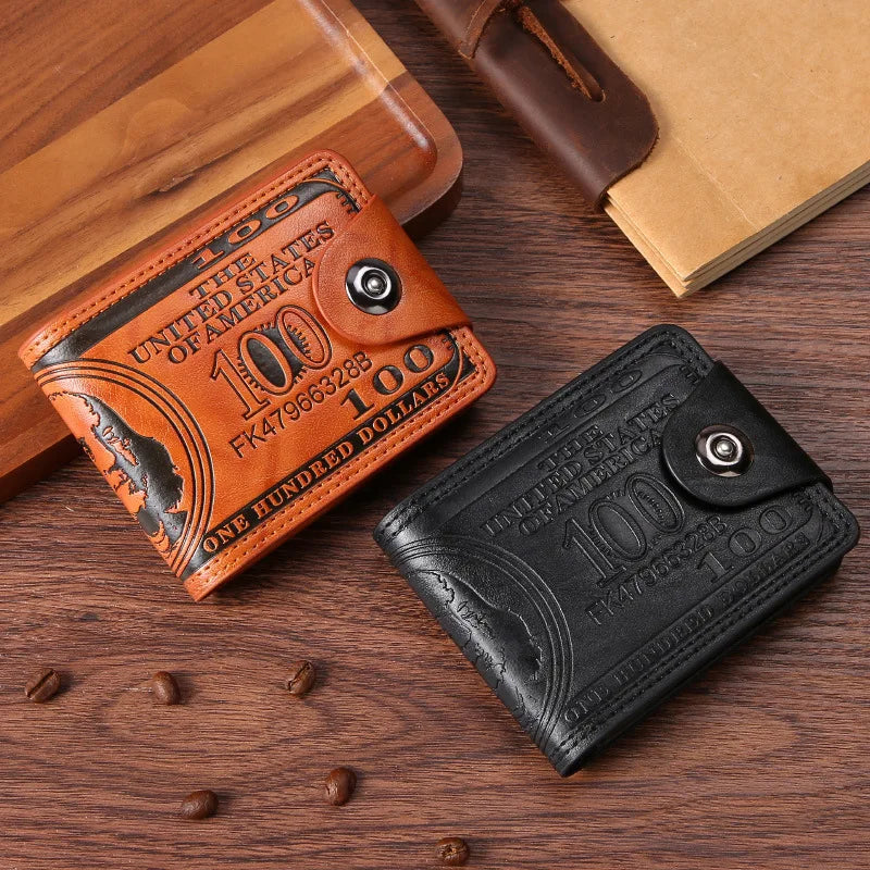 The 100 Dollar Note Leather Wallet