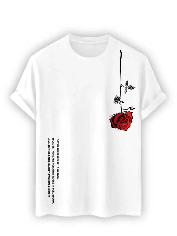 Shakespeare's Rose T-Shirt by Cristian Moretti® - Cristian Moretti