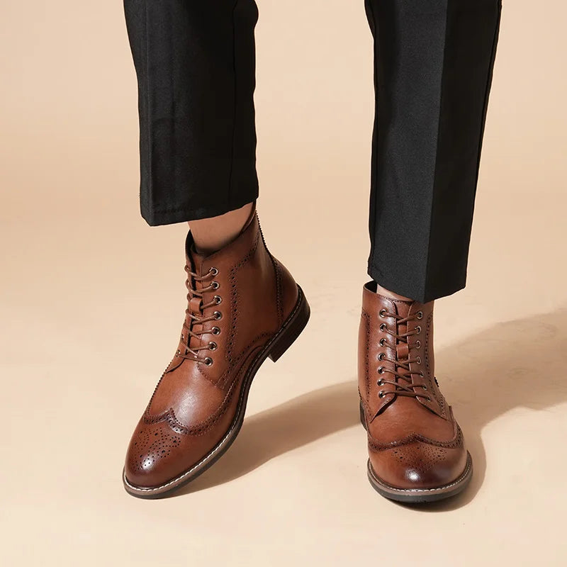 "Torino Heritage" Brogue Boots