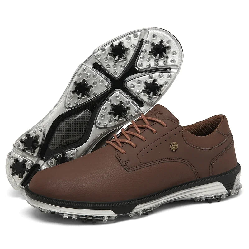 SwingMasterâ„¢ Leather Golf Shoes