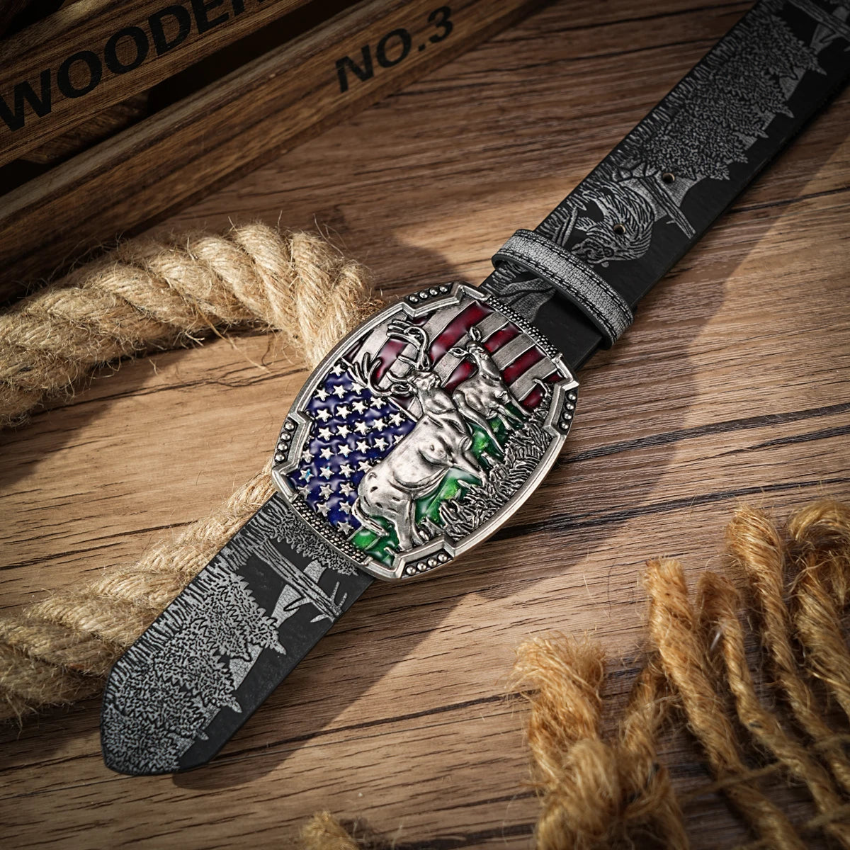 "The Cowboy" Leather Belt