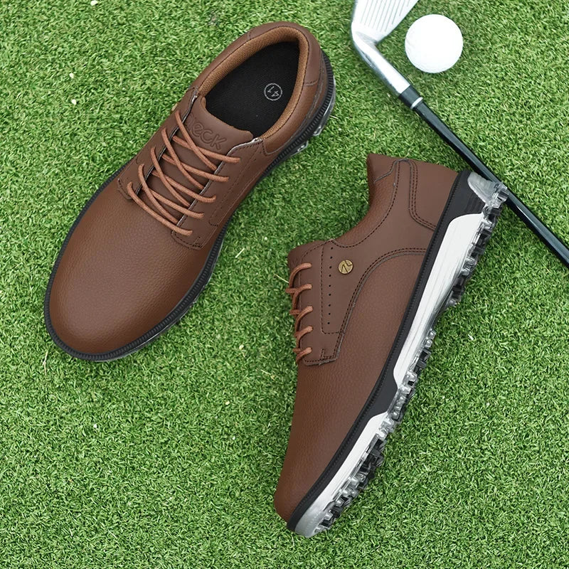 SwingMasterâ„¢ Leather Golf Shoes