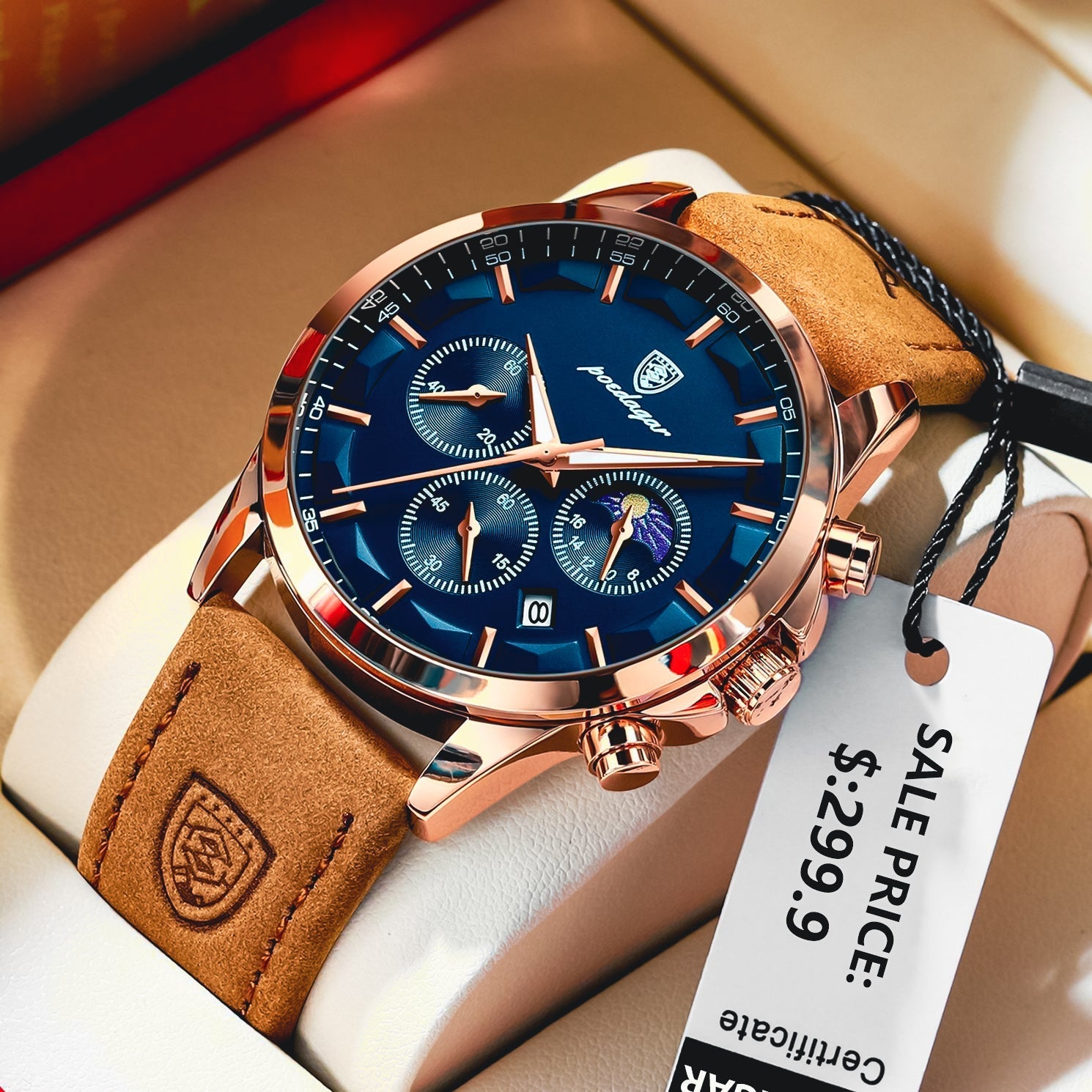 The Poedagar™ Voyager - Chronograph Watch by Cristian Moretti® - Cristian Moretti