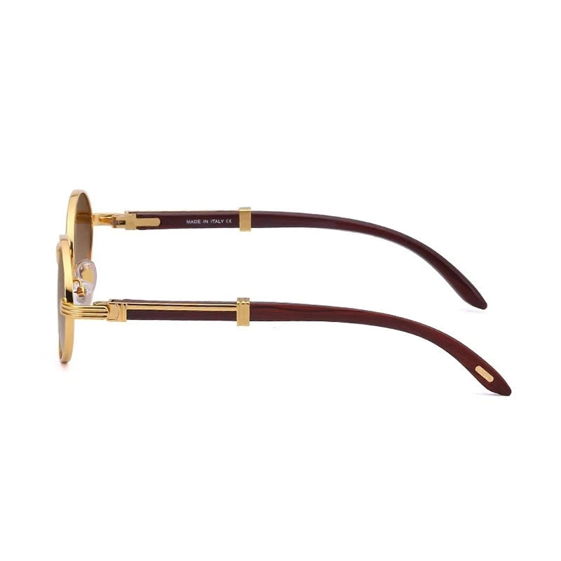 "Enzo" - Premium Oval Sunglasses by Cristian MorettiĀ®