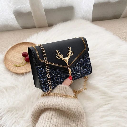 The Golden Stag™ Luxury Handbag - by Cristian Moretti® - Cristian Moretti