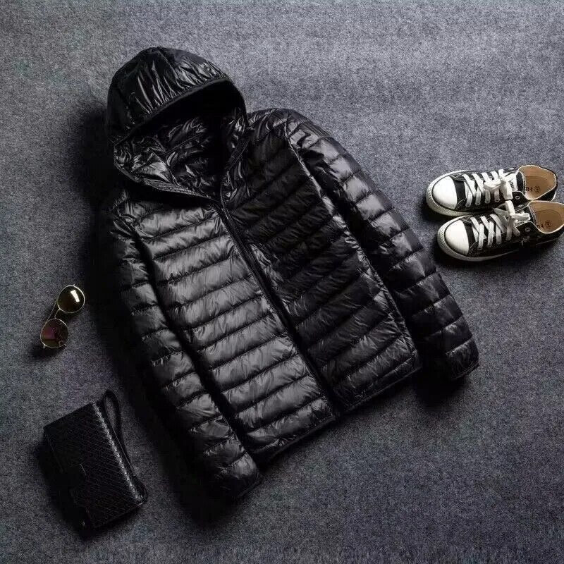 Hooded Puffer Jacket - by Cristian MorettiĀ® - Cristian Moretti