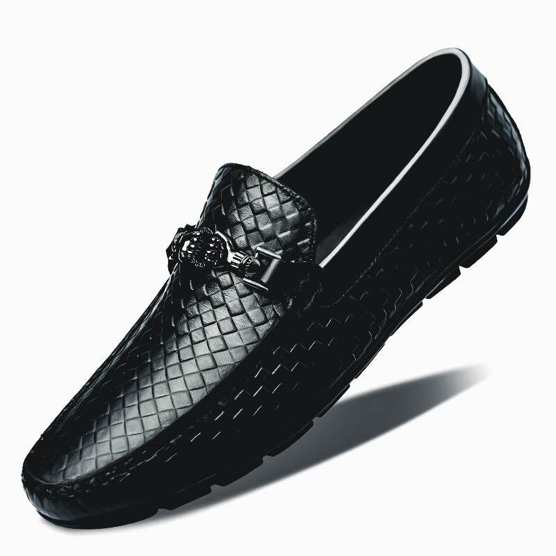 Alberto Russo™ Genuine Leather Loafers by Cristian Moretti®