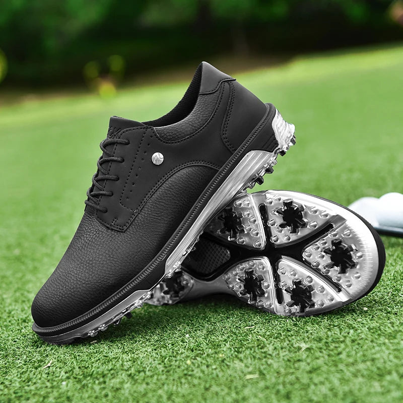 SwingMasterâ„¢ Leather Golf Shoes