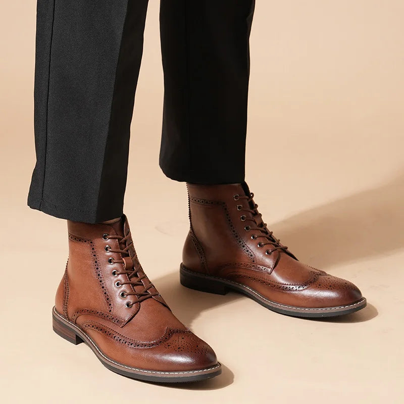 "Torino Heritage" Brogue Boots