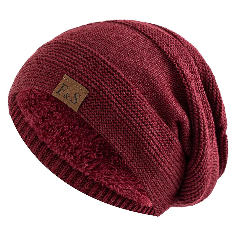 Fur Lined Beanie by Cristian MorettiĀ® - Cristian Moretti