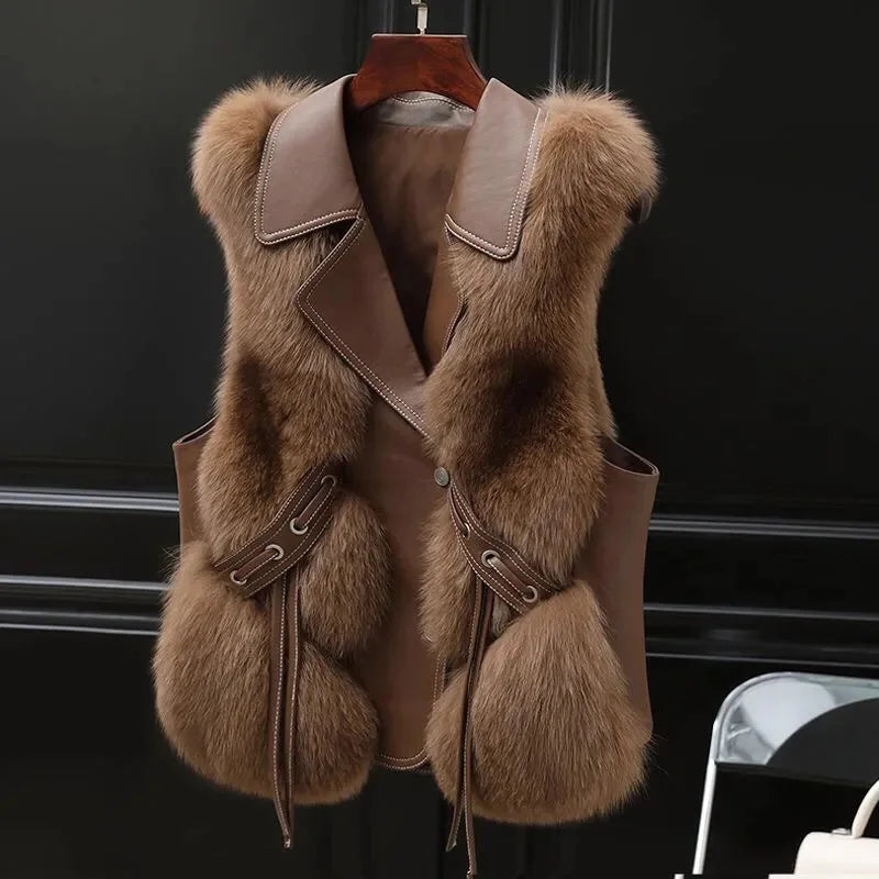 "Amara" Plush Vest