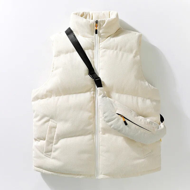 Urban Warrior Corduroy Vest by Cristian Moretti® - Cristian Moretti