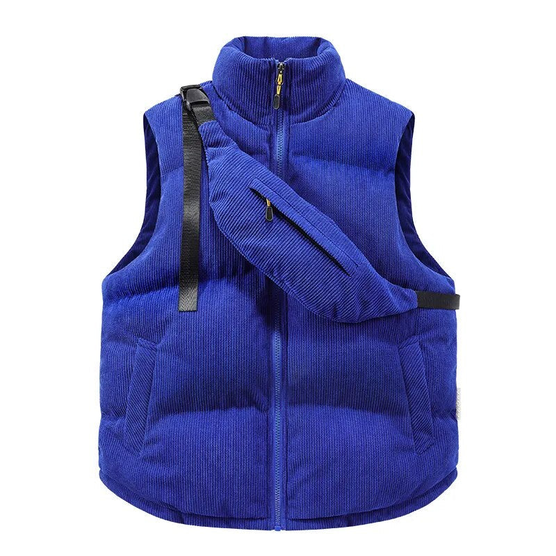 Urban Warrior Corduroy Vest by Cristian Moretti® - Cristian Moretti