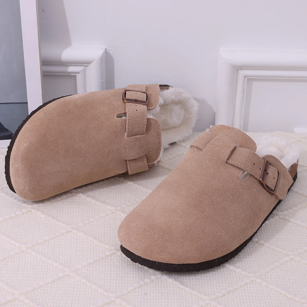 Fur Lined Winter Slippers - by Cristian MorettiĀ®