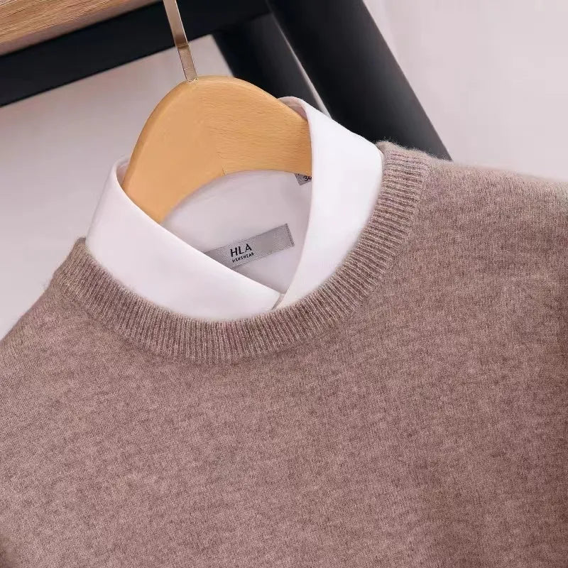 100% Merino Wool Premium Sweater by Cristian MorettiĀ® - Cristian Moretti