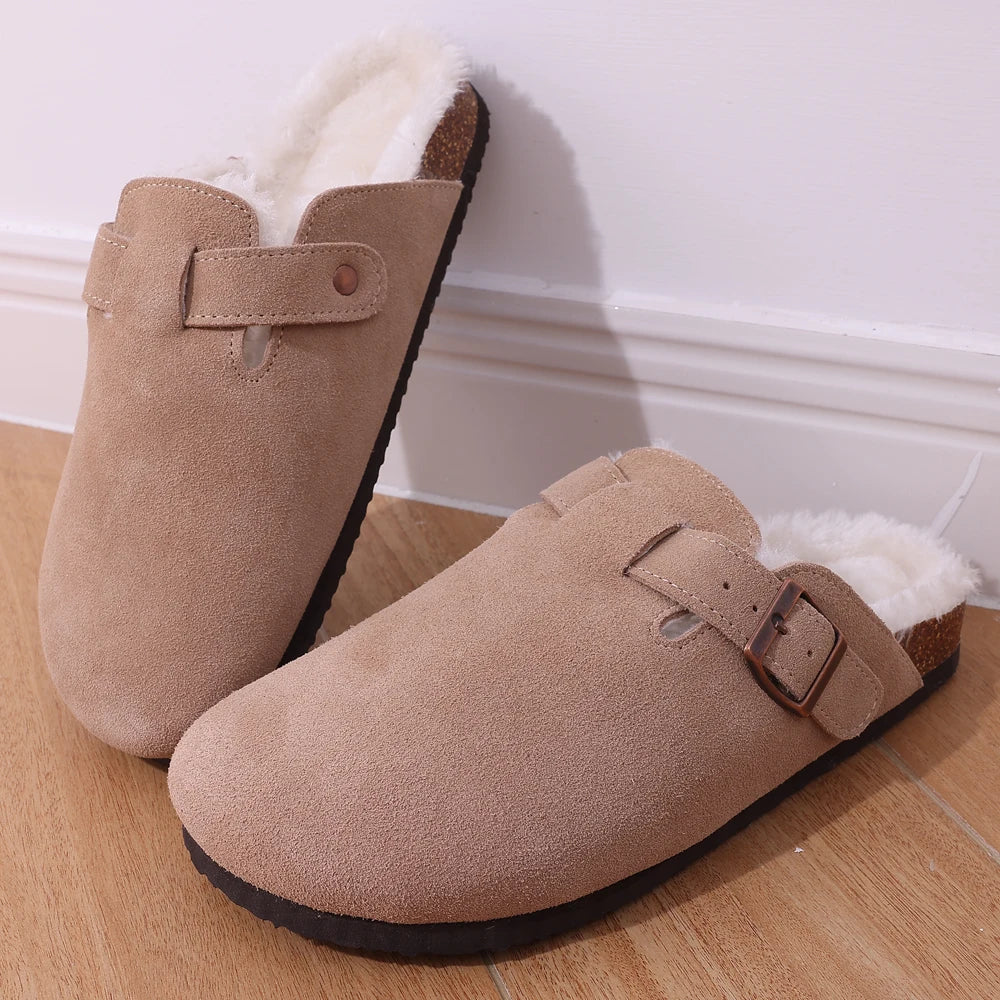Fur Lined Winter Slippers - by Cristian MorettiĀ®