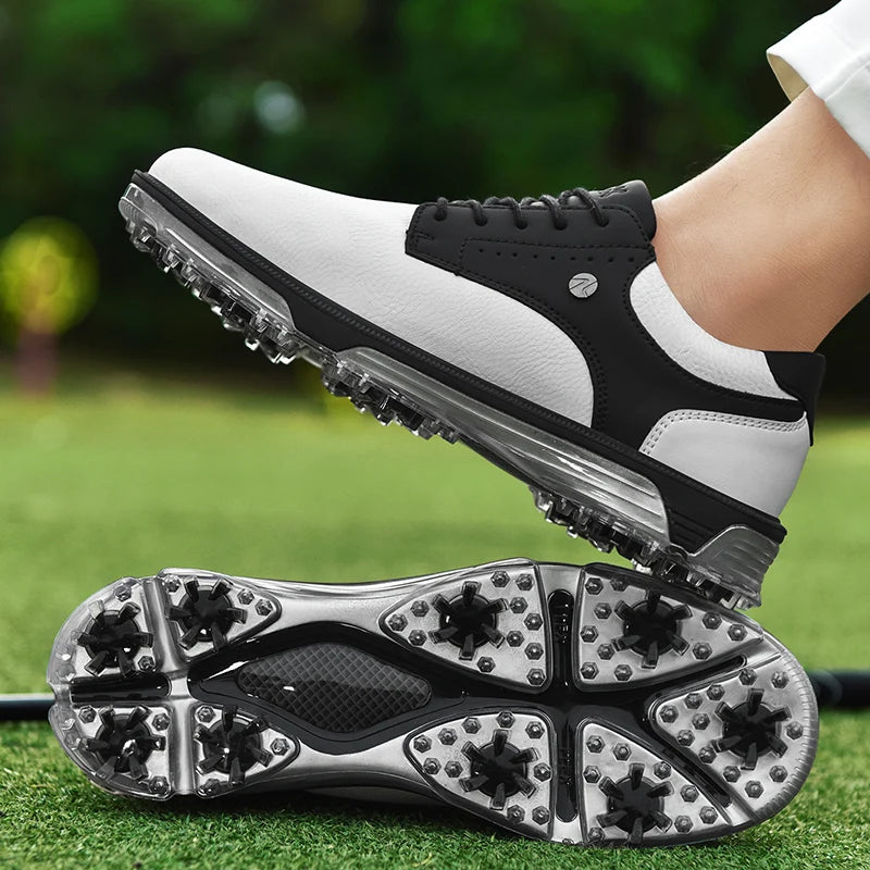 SwingMasterâ„¢ Leather Golf Shoes