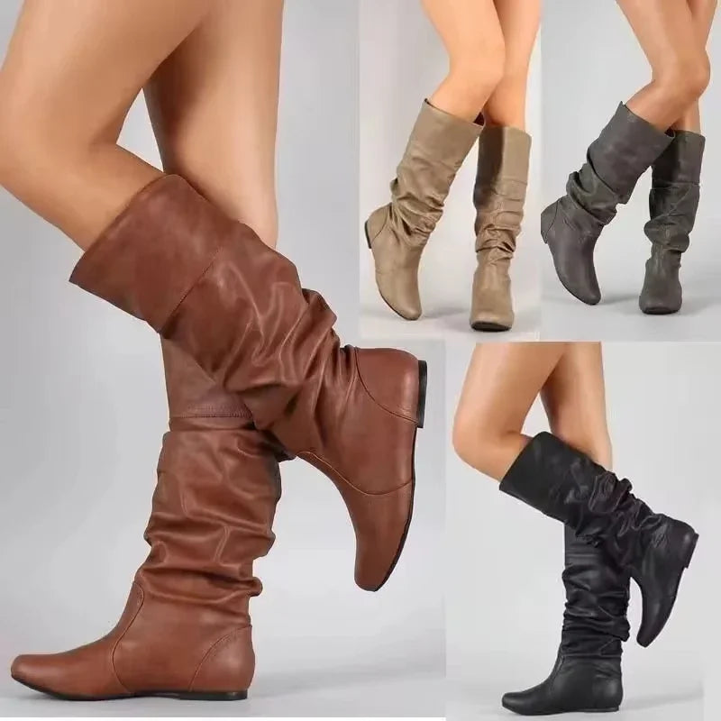 "Ersilia" Slouch Boots