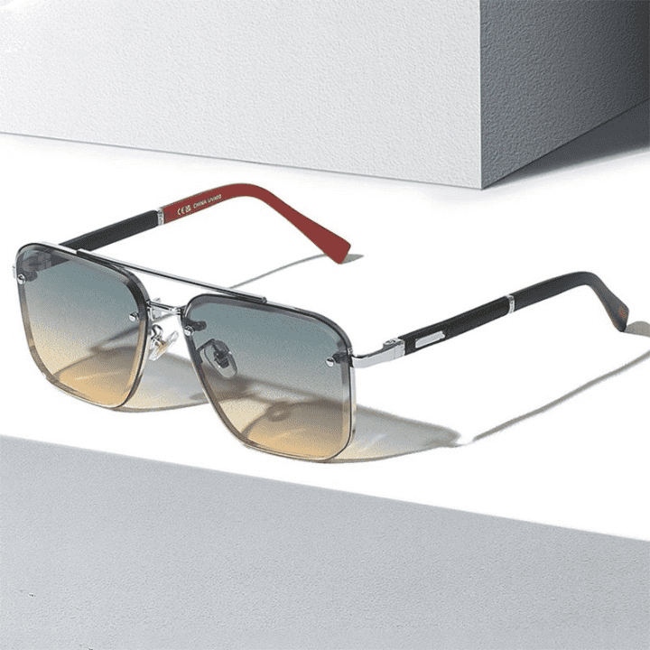 Roberto Luxury Square Sunglasses by Cristian Moretti