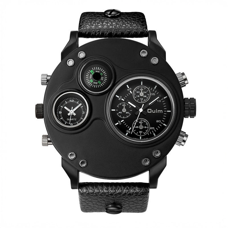"Titan" Oversized Multi-Dial Watch
