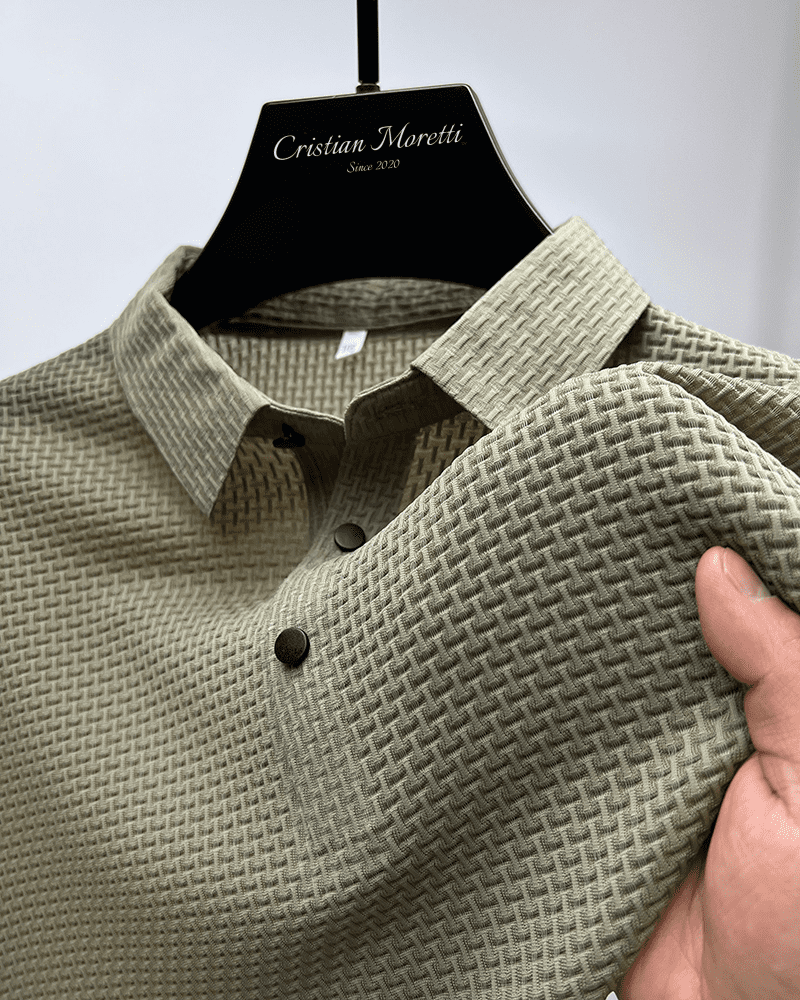 The Executive - Premium Silk Shirt by Cristian MorettiĀ® - Cristian Moretti
