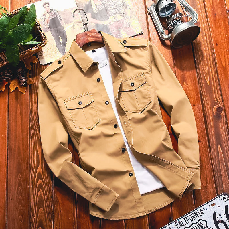 The "Professional" - Cargo Shirt Jacket by Cristian Moretti® - Cristian Moretti