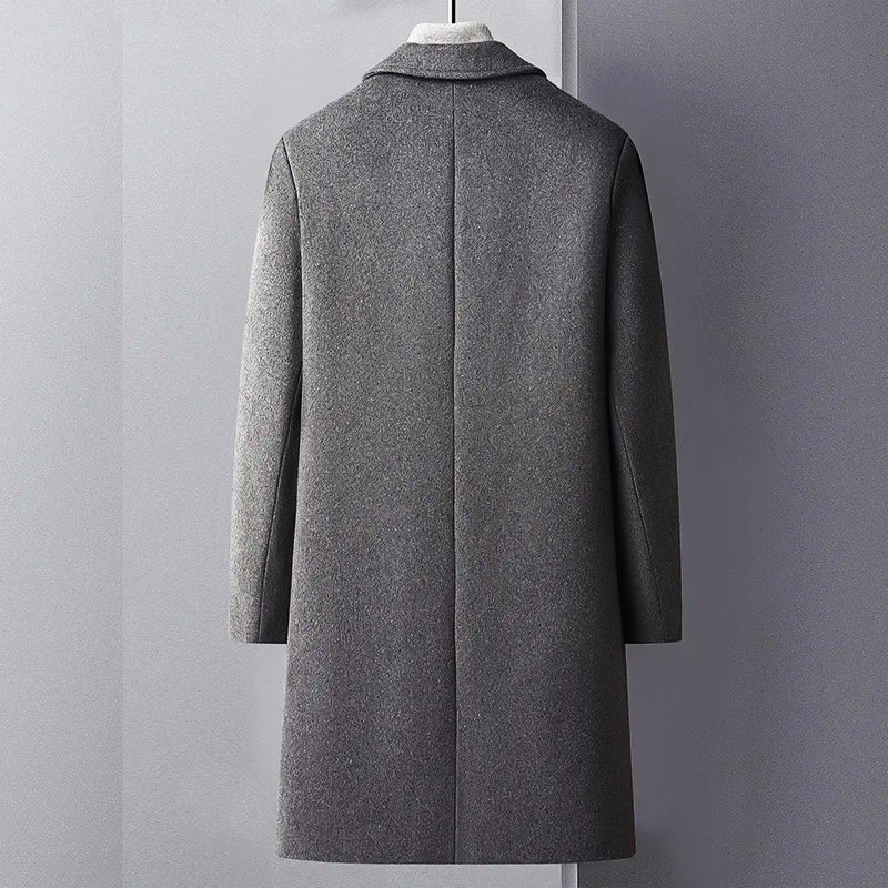 "Giovanni d'Argento" Woolen Trench Coat by Cristian MorettiĀ®
