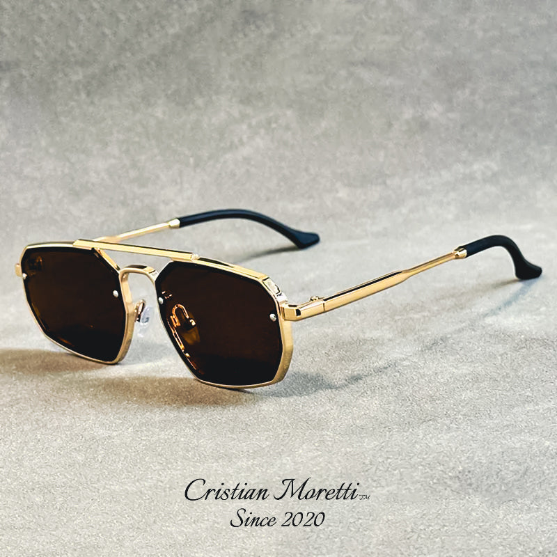 Lorenzo™ Premium Vintage Sunglasses by Cristian Moretti®